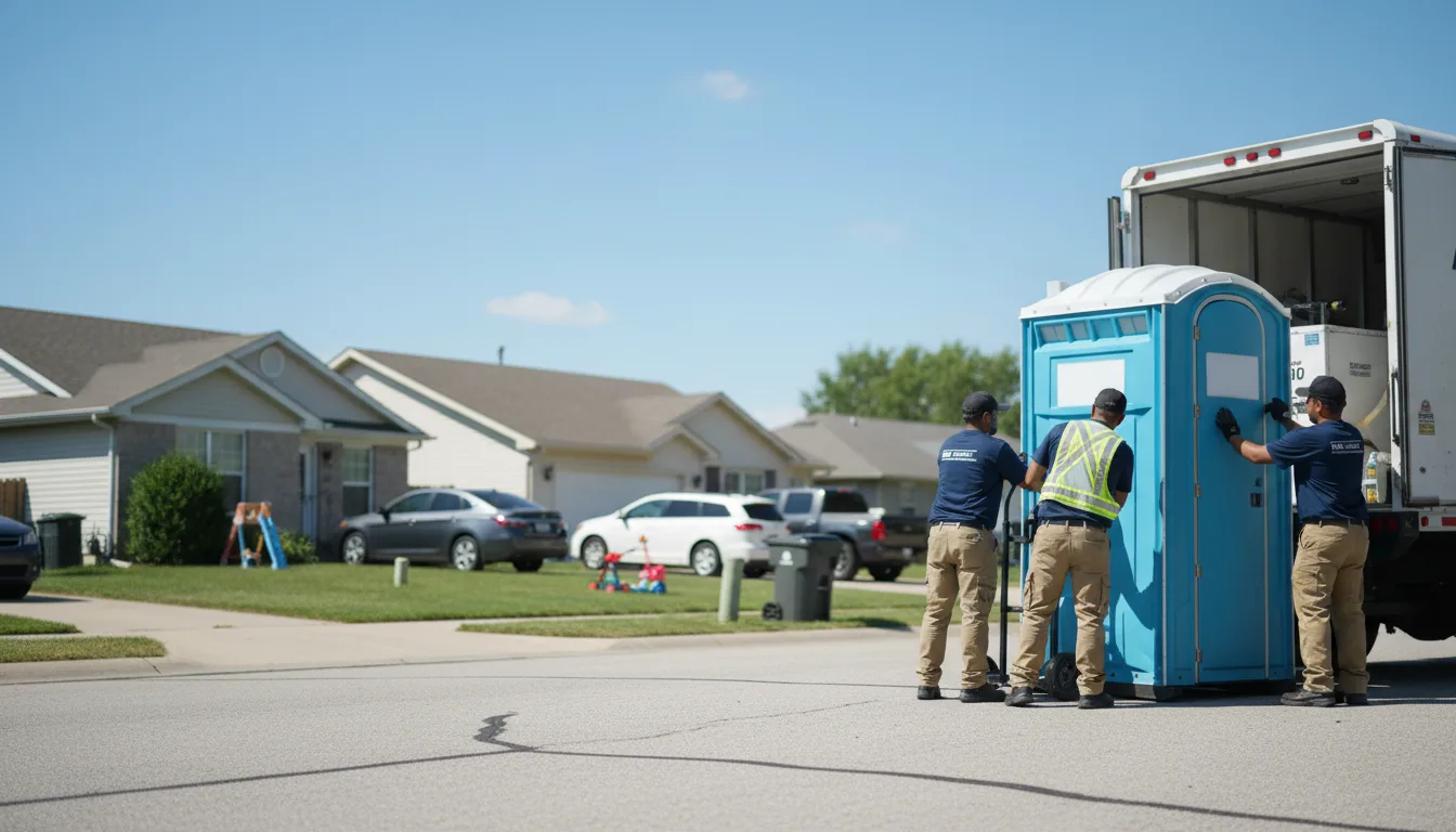 Standard Porta Potty Rentals in Hawk Point, MO near me